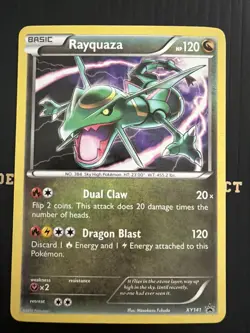 Rayquaza XY141 Black Star Promo Holo 2016 XY Promo Pokemon TCG Card - Image 3