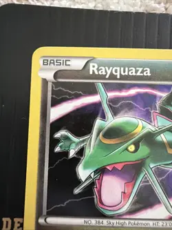 Rayquaza XY141 Black Star Promo Holo 2016 XY Promo Pokemon TCG Card - Image 4