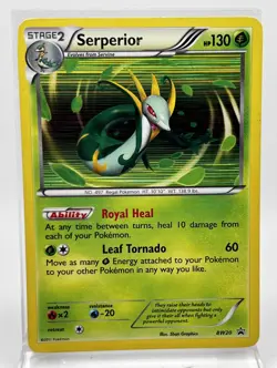 Serperior BW20 Holo Pokemon Card 2011 Black Star Promo MP - Image 1