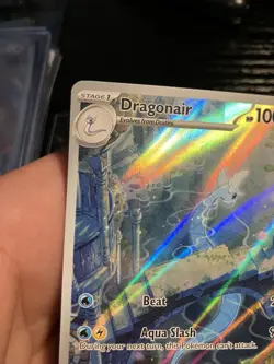 Pokemon TCG Dragonair Scarlet & Violet 151 Illustration Rare Holo Card 181/165 - Image 3