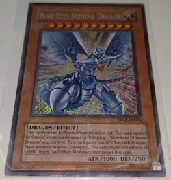 Blue-Eyes Shining Dragon RP02-EN096 Retro Pack 2 Unlimited Foil Bleed Pack Fresh - Image 4