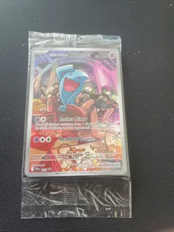 Team Rockets Wobbuffet 203 Black Star Promo Sealed Pokemon Card - Image 1