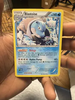 Blastoise BW Plasma Blast 16/101 Rare Holo LP - ungraded Pokemon Card - Image 1