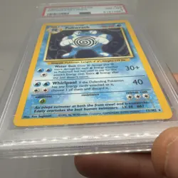 PSA 8 NM-MT Poliwrath 13/102 Base Set Pokemon Card WOTC Vintage Rare Holo 1999 - Image 4