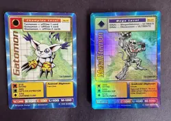 Lot of 10 Vintage Bandai Digimon TCG Holo/Foil Cards Mostly LP to MP - Image 4