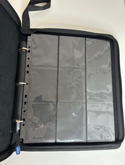 Charizard Zipper Binder for Pokemon Cards w/ 3 Side-Load Toploader Binder Pages - Image 4