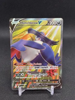 Pokemon Full Art Holo 5-Card Lot Honchcrow V, Gardevoir V, H Zoroark V Eng - Image 3