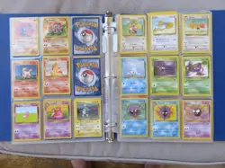 Vintage Pokemon Card Lot of 240+ Dated 1999-2005 2 Binders full - Image 1