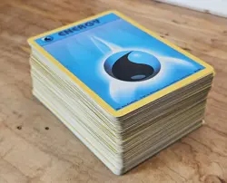 Pokemon TCG Base Set 1999 Basic Energy ~130 card Lot - Image 1