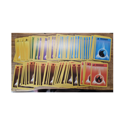 Pokemon TCG Base Set 1999 Basic Energy ~130 card Lot - Image 2