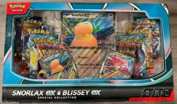 Pokemon Trading Card Game Snorlax ex and Blissey ex Special Collection Box - Image 1