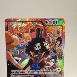 One Piece Brook OP15-022 Leader Card Straw Hat Crew 5000 Power - Image 4