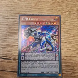 D/D Count Surveyor BLMM-EN042 Secret Rare 1st Edition Yu-Gi-Oh! - Image 3