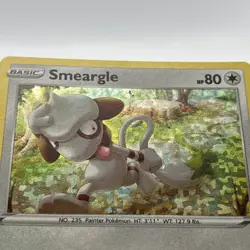 Pokemon Card Smeargle 15/15 McDonalds Promo 2022 Holo Mint Pack Fresh - Image 2