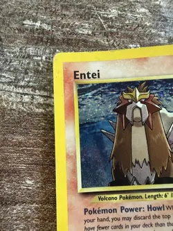 Pokemon Entei Neo Revelation TCG Holo Unlimited Rare Card 6/64 - Image 4