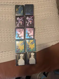 65 CT Sealed Etb Card Sleeves. Ascended Heroes, Prismatic, Destined Rivals N Mor - Image 1