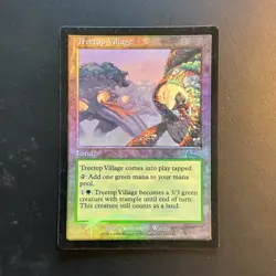 Wizards of the Coast MTG Treetop Village Urza's Legacy 1999 foil - Image 1