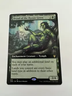 Dryad of the Ilysian Grove Extended Art MTG: Theros Beyond Death Pack Fresh - Image 1