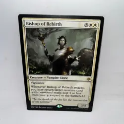 Bishop of Rebirth 5 Rare Ixalan Magic: The Gathering Lightly Played - Image 1
