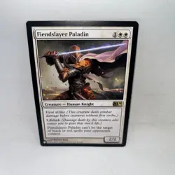 Fiendslayer Paladin 18 Rare Magic 2014 (M14) Magic: The Gathering Lightly Played - Image 1