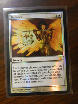 MTG FOIL From The Vault FTV Exiled Balance Near Mint Condition - Image 1