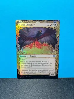 FOIL Sonic Shrieker / Schallkreischer - MTG Magic - Image 1