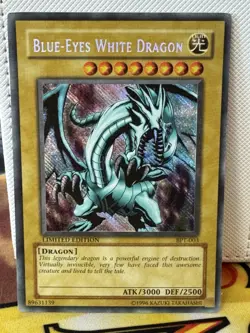 Yu-Gi-Oh! Eyes White Dragon BPT-003 Secret Rare REVERSE FOIL MISPRINT - Image 2