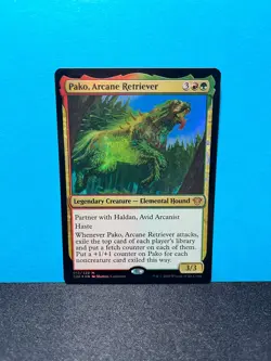 FOIL Pako, Arcane Retriever / Pako, arkaner Retriever - MTG Magic - Image 1