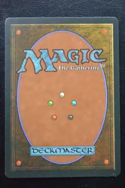 Magic The Gathering MTG WILL-O'-THE-WISP GERMAN Revised Black Bordered LP Played - Image 2