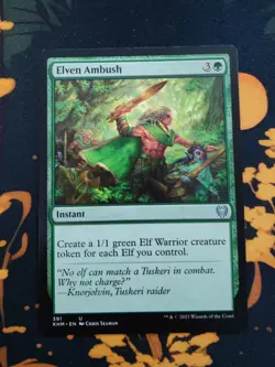 MTG - Elven Ambush - [KHM] #391 - LP - Ships Fast - Image 1