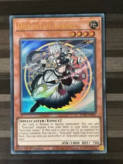 Yugioh | Dracotail Lukias | JUSH | Ultra Rare | 1st Edition | NM - Image 1