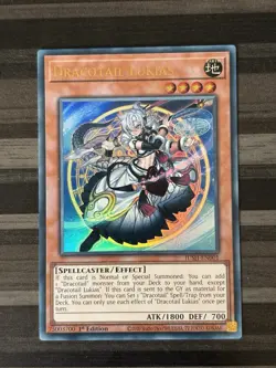 Yugioh | Dracotail Lukias | JUSH | Ultra Rare | 1st Edition | NM - Image 3