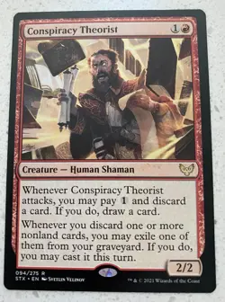 MTG Magic the Gathering Strixhaven School of Mages Conspiracy Theory - Rare - Image 1