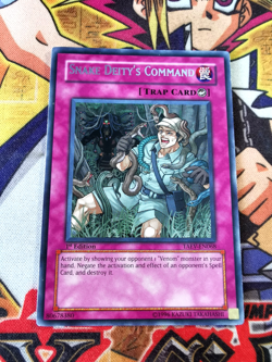 Snake Deity's Command taev-en068 1st Edition (NM+) Rare Yu-Gi-Oh! - Image 1