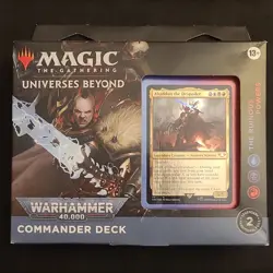 Magic: The Gathering Warhammer 40,000 Commander Deck The Ruinous Powers Foil - Image 1