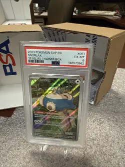 Pokemon 151 SV Black Star Promo Snorlax SVP051 NM English TCG #51 - Image 1