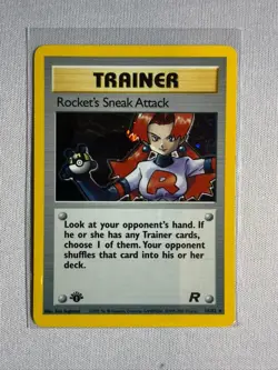 2000 Pokemon Rocket's Sneak Attack #16 Holo ~ Team Rocket ~ Near Mint - Image 1