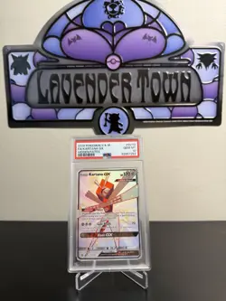 Pokemon Kartana SV73/SV94 GX Full Art Hidden Fates Ultra Rare PSA 10 - Image 1