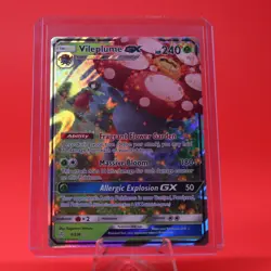 2019 Pokemon Cosmic Eclipse 4/236 Vileplume GX - Image 1
