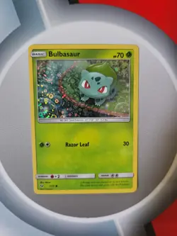 Pokemon TCG Bulbasaur 001/073 Holo English 70 HP Basic - Image 1