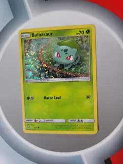 Pokemon TCG Bulbasaur 001/073 Holo English 70 HP Basic - Image 3
