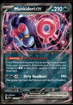 Pokemon TCG - Munkidori ex - Double Rare SV: Shrouded Fable 037/064 NM - Image 1