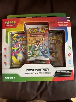 Pokemon First Partner Illustration Collection Series - NEW/FACTORY SEALED - Image 1