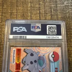 2000 TOPPS CHROME POKEMON T.V. SPECTRA #32 NIDORAN PSA 9 - Image 5