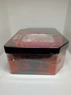 Pokemon TCG Destined Rivals Team Rockets Mewtwo EX Tin Factory Sealed - Image 4