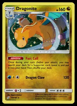 Dragonite 119/181 Cosmo Holo Promo Pokemon Near Mint - Image 1