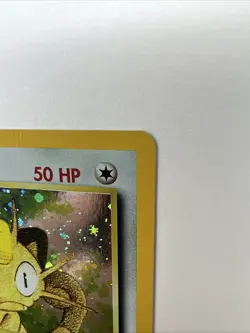 Meowth 10/53 Black WOTC Star Promo Holo Gameboy Exclusive Pokemon TCG - Image 4