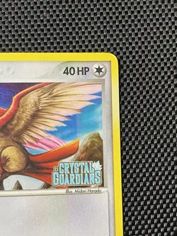 Spearow 61/100 Pokemon Crystal Guardians Stamped Reverse Holo - Image 3