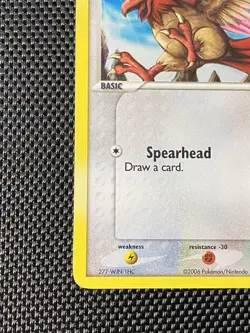 Spearow 61/100 Pokemon Crystal Guardians Stamped Reverse Holo - Image 5
