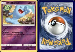 Wobbuffet SM - Burning Shadows #49/147 Pokemon Lightly played Reverse Holo - Image 1